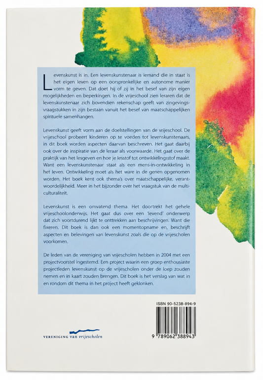 Achterkant van het boek Bezinning op levenskunst - Waldorf Winkel