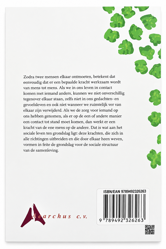 Achterkant van het boek Sociale en antisociale impulsen in de mens van Rudolf Steiner - Waldorf Winkel