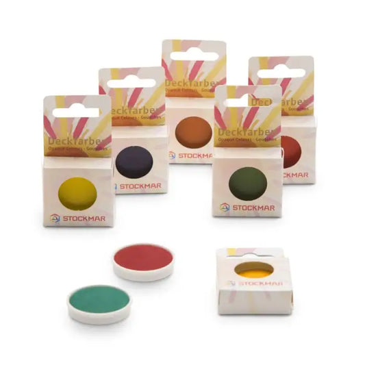 Verfnapje voor aquarelverf, los verkrijgbaar per kleur - Waldorf Winkel
